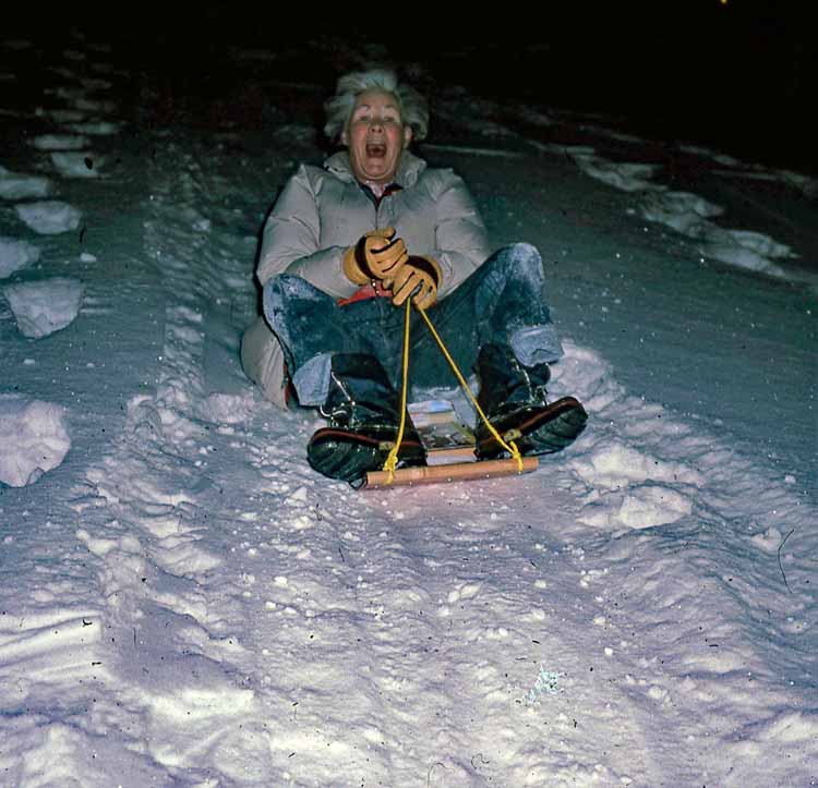 snow play